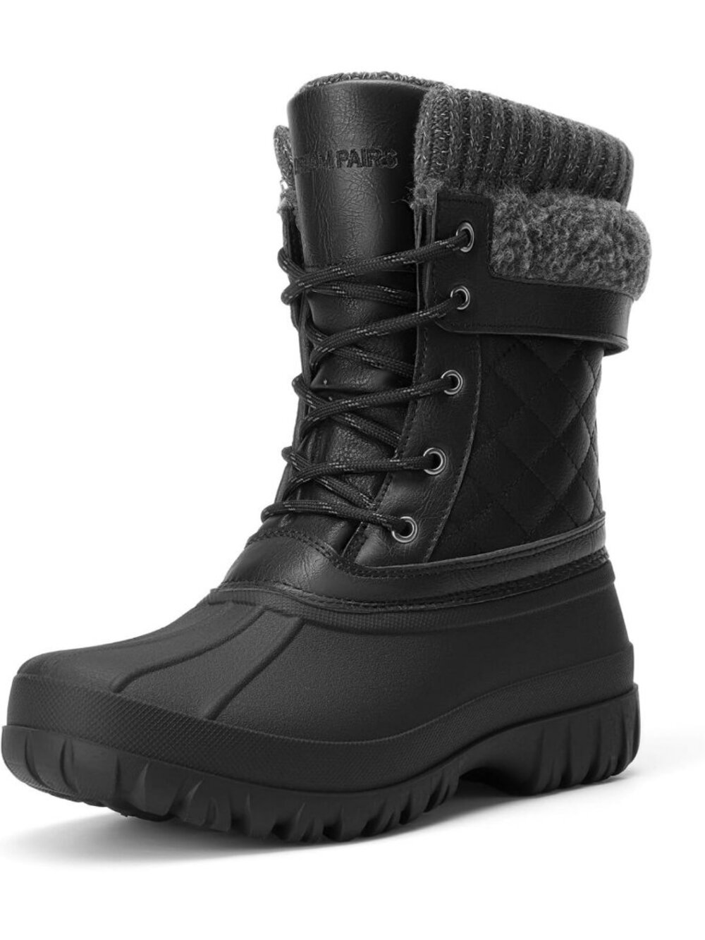 Cozy Women's Winter Snow Boots - Classic Duck Style, Waterproof & Warm